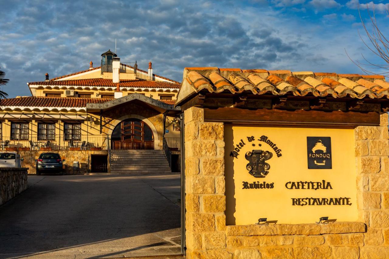 Hotel De Montana Rubielos Rubielos de Mora Kültér fotó